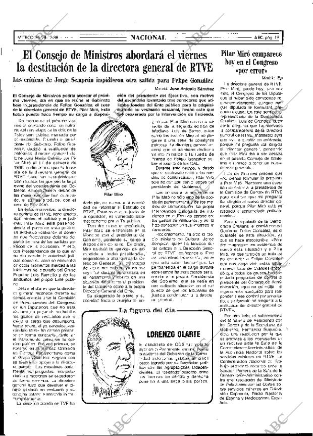 ABC MADRID 28-12-1988 página 19