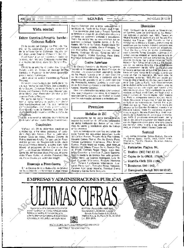 ABC MADRID 28-12-1988 página 38