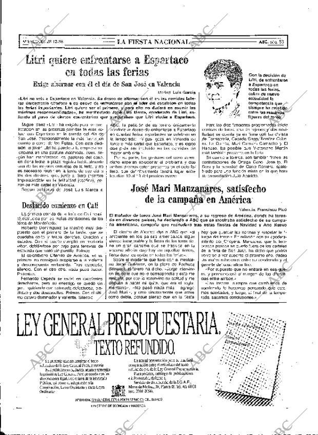 ABC MADRID 28-12-1988 página 53