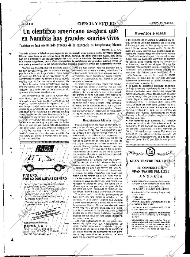 ABC MADRID 28-12-1988 página 62