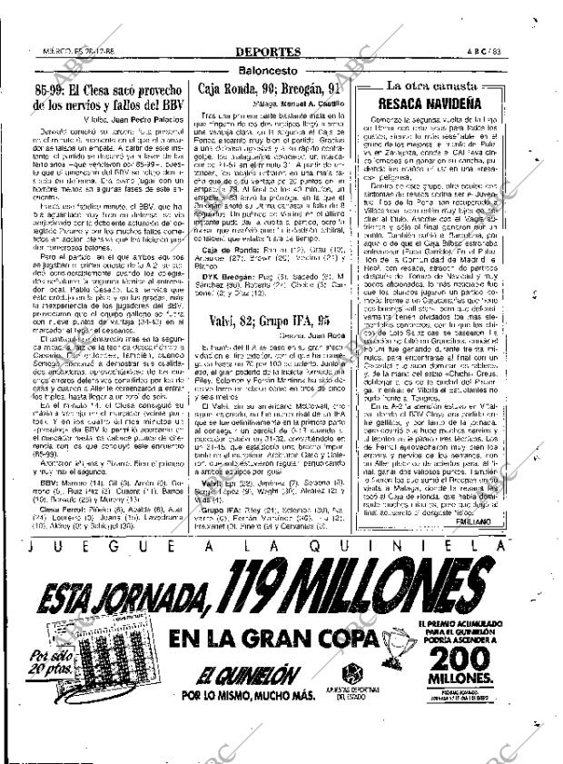 ABC MADRID 28-12-1988 página 83