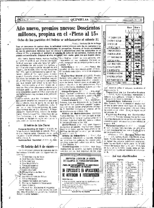 ABC MADRID 28-12-1988 página 84