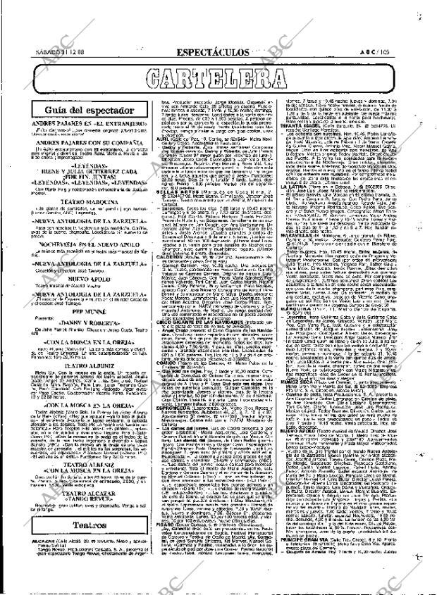 ABC MADRID 31-12-1988 página 105
