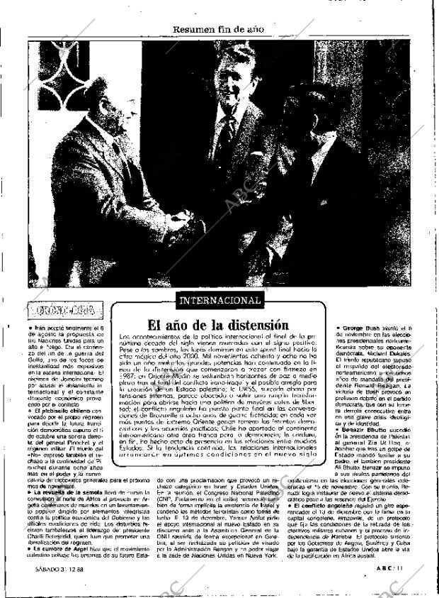ABC MADRID 31-12-1988 página 11