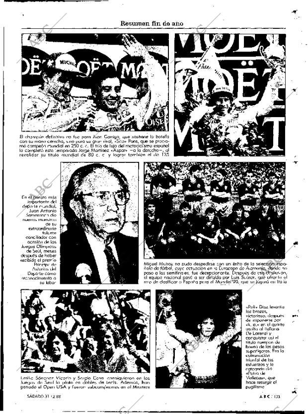 ABC MADRID 31-12-1988 página 133