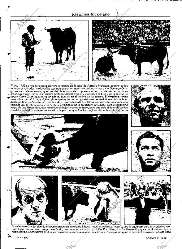 ABC MADRID 31-12-1988 página 136