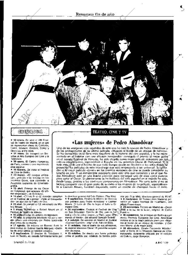 ABC MADRID 31-12-1988 página 139