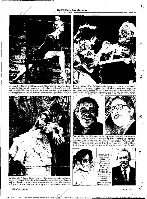 ABC MADRID 31-12-1988 página 141
