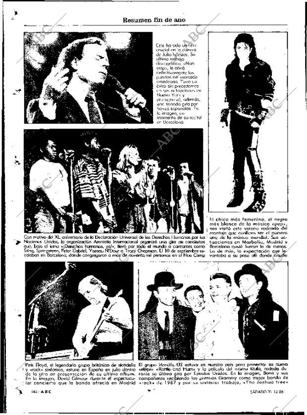 ABC MADRID 31-12-1988 página 144