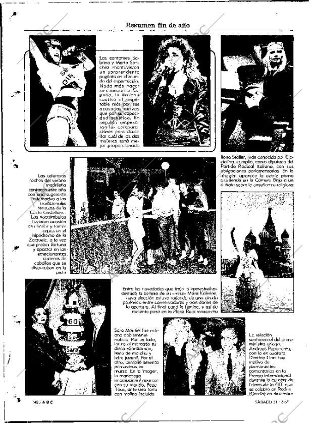 ABC MADRID 31-12-1988 página 148