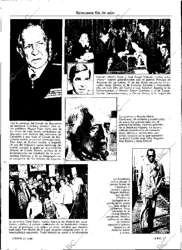 ABC MADRID 31-12-1988 página 21