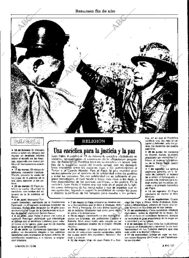 ABC MADRID 31-12-1988 página 27