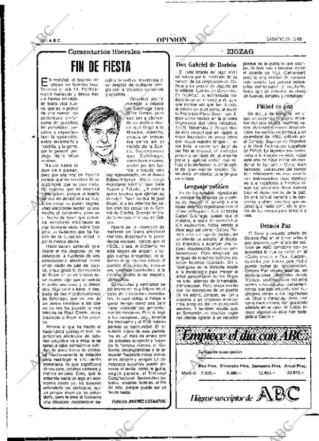 ABC MADRID 31-12-1988 página 36