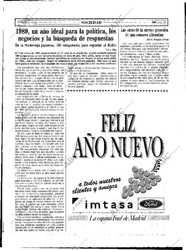 ABC MADRID 31-12-1988 página 59