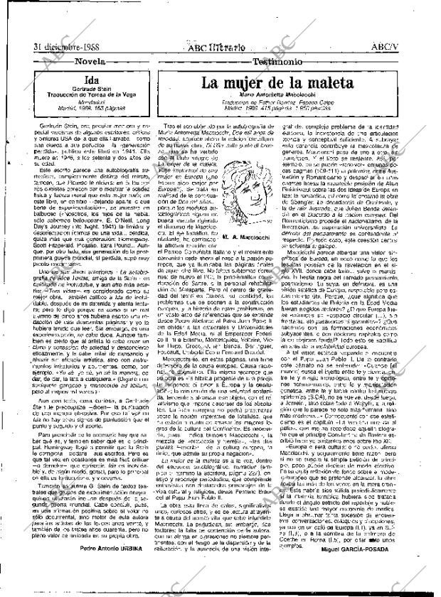ABC MADRID 31-12-1988 página 73