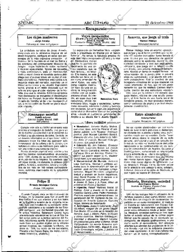 ABC MADRID 31-12-1988 página 82