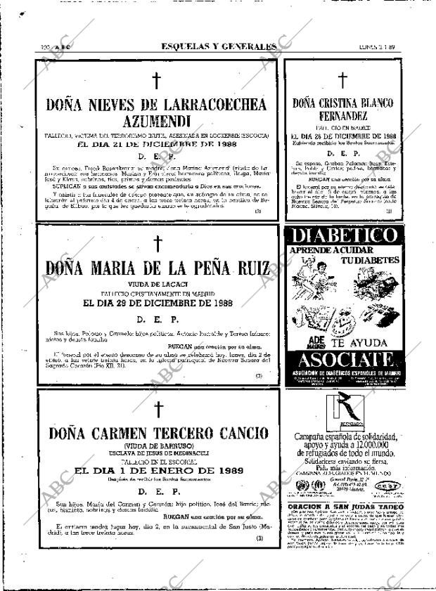 ABC MADRID 02-01-1989 página 100