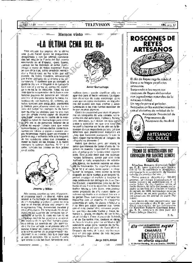 ABC MADRID 02-01-1989 página 87