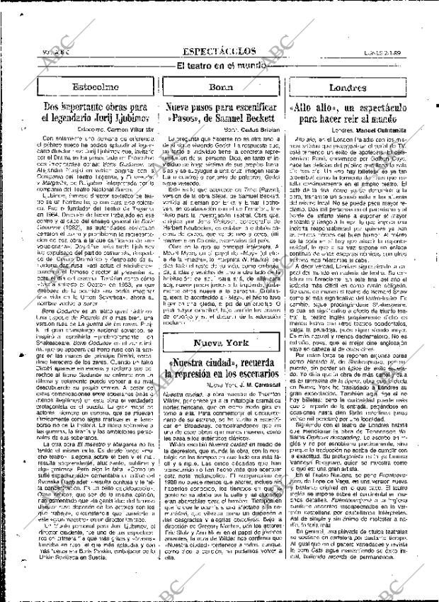 ABC MADRID 02-01-1989 página 90