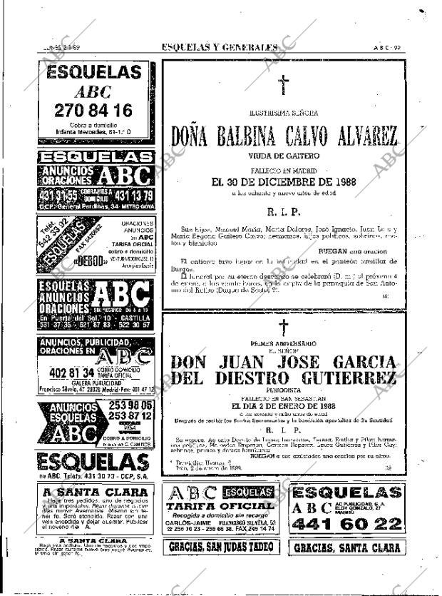 ABC MADRID 02-01-1989 página 99