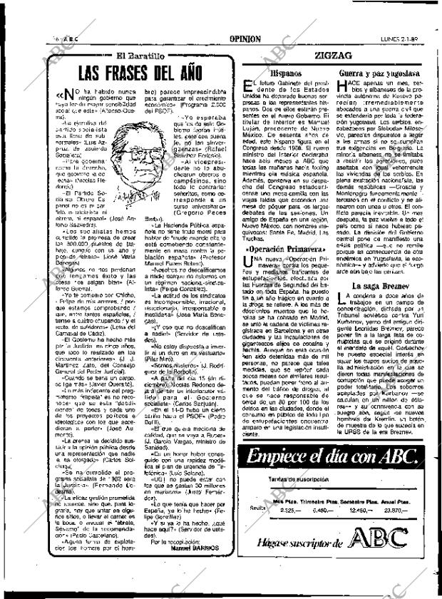 ABC SEVILLA 02-01-1989 página 16