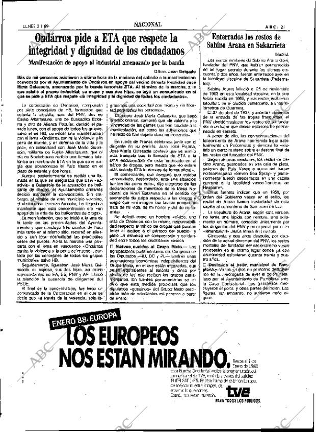 ABC SEVILLA 02-01-1989 página 21