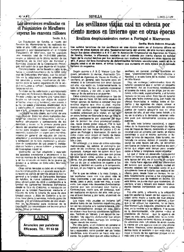 ABC SEVILLA 02-01-1989 página 40