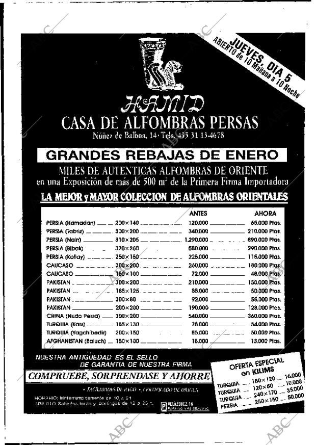 ABC MADRID 03-01-1989 página 2