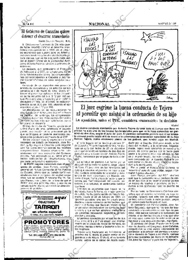 ABC MADRID 03-01-1989 página 22