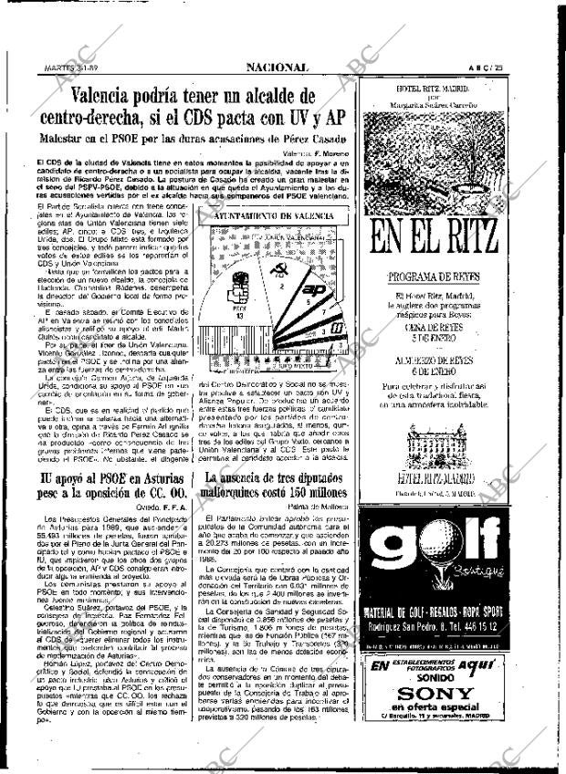 ABC MADRID 03-01-1989 página 25