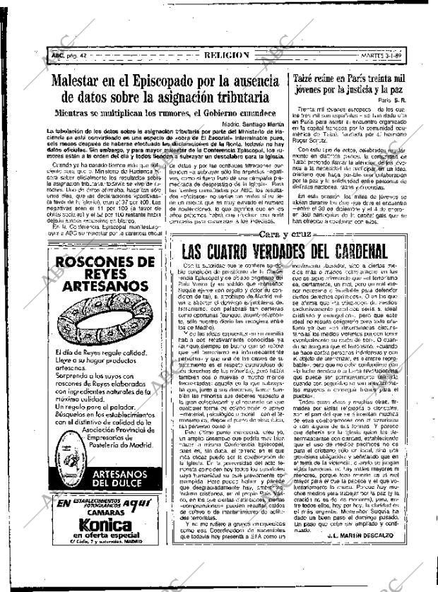 ABC MADRID 03-01-1989 página 42