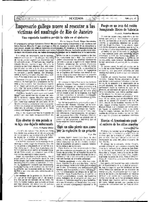 ABC MADRID 03-01-1989 página 47