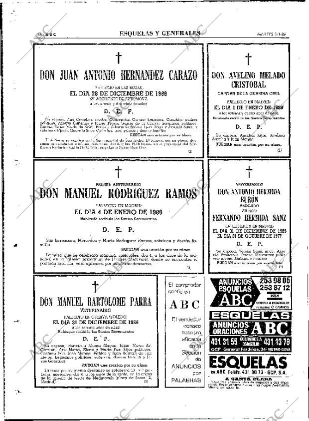 ABC MADRID 03-01-1989 página 86