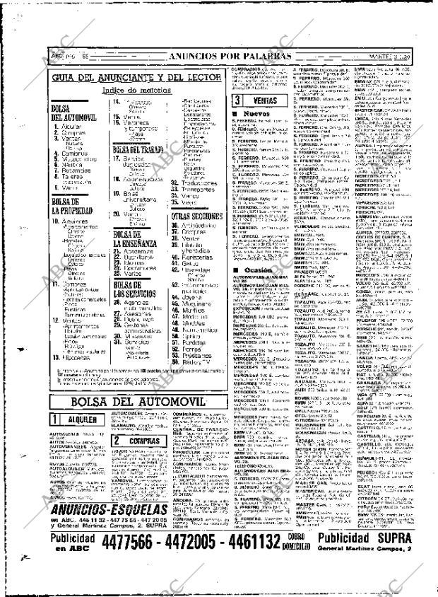 ABC MADRID 03-01-1989 página 88