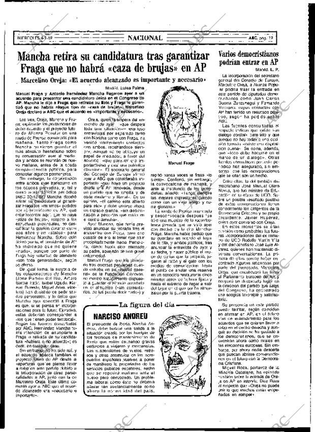 ABC MADRID 04-01-1989 página 19