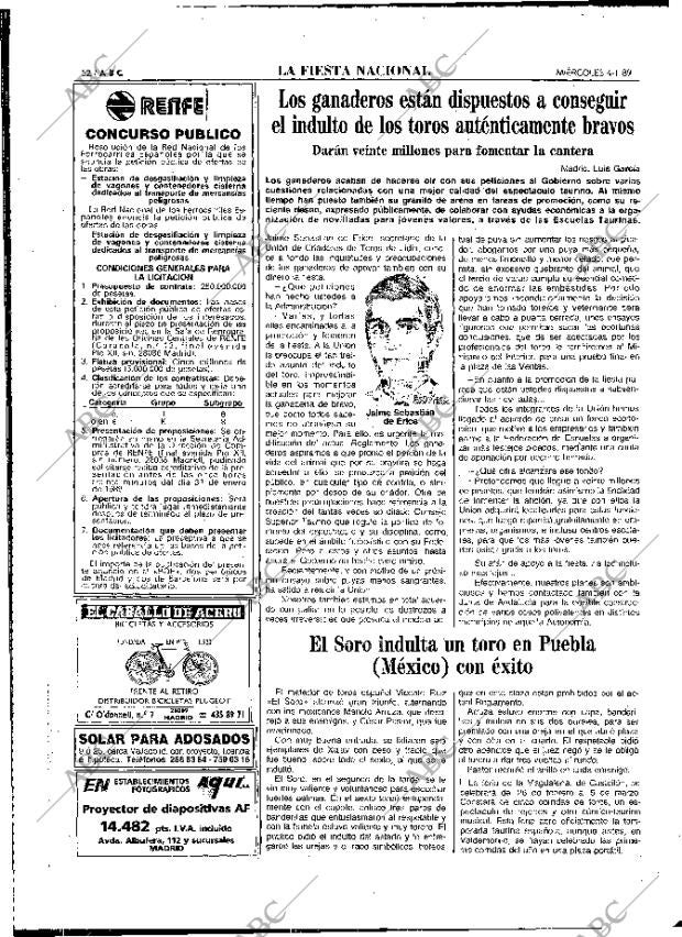 ABC MADRID 04-01-1989 página 52