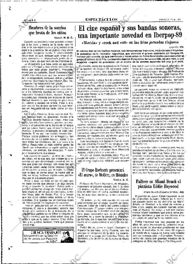 ABC MADRID 04-01-1989 página 82