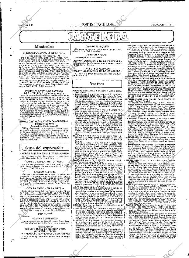 ABC MADRID 04-01-1989 página 84