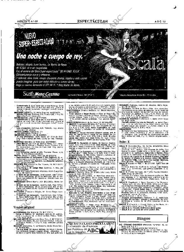 ABC MADRID 04-01-1989 página 87