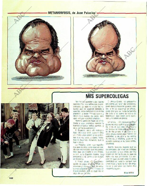 BLANCO Y NEGRO MADRID 08-01-1989 página 102