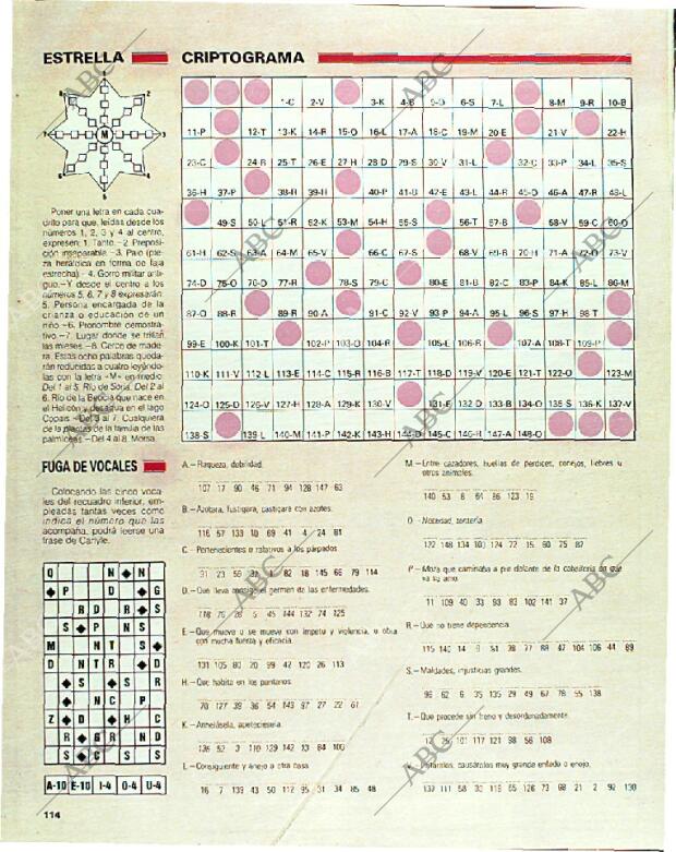 BLANCO Y NEGRO MADRID 08-01-1989 página 114