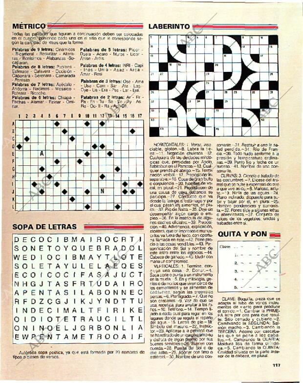 BLANCO Y NEGRO MADRID 08-01-1989 página 117