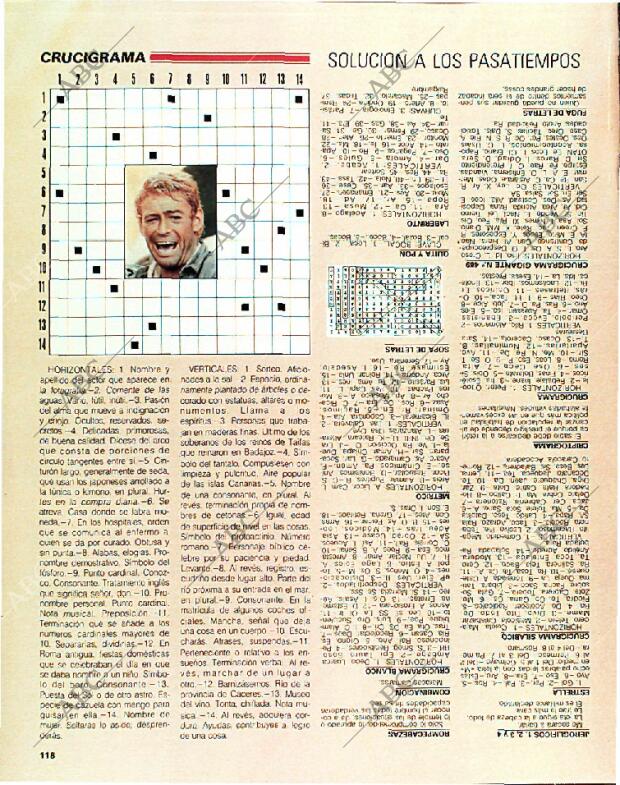 BLANCO Y NEGRO MADRID 08-01-1989 página 118