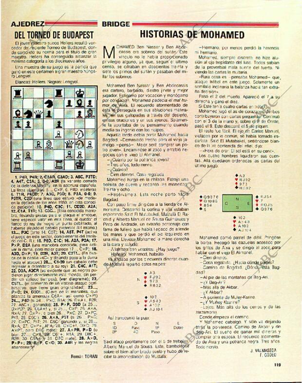 BLANCO Y NEGRO MADRID 08-01-1989 página 119