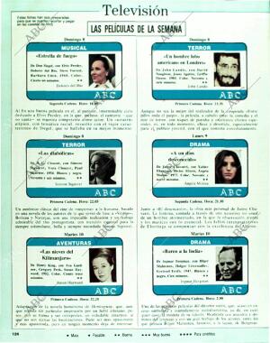 BLANCO Y NEGRO MADRID 08-01-1989 página 124