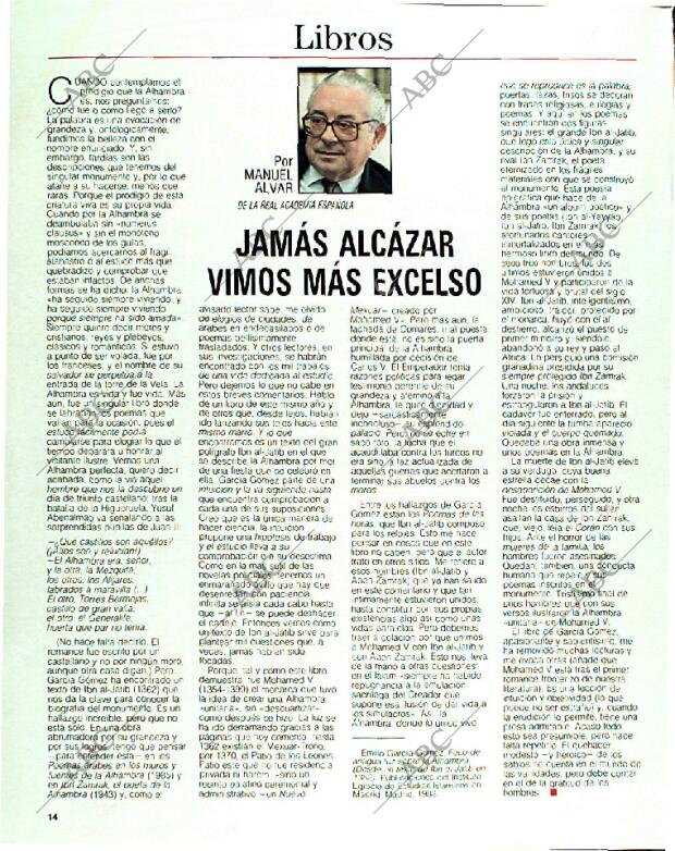 BLANCO Y NEGRO MADRID 08-01-1989 página 14