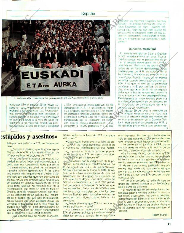 BLANCO Y NEGRO MADRID 08-01-1989 página 21