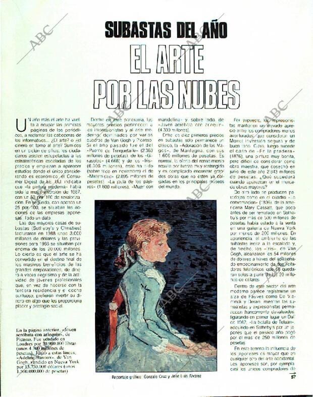 BLANCO Y NEGRO MADRID 08-01-1989 página 57