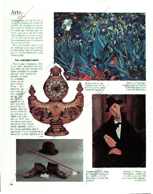 BLANCO Y NEGRO MADRID 08-01-1989 página 58