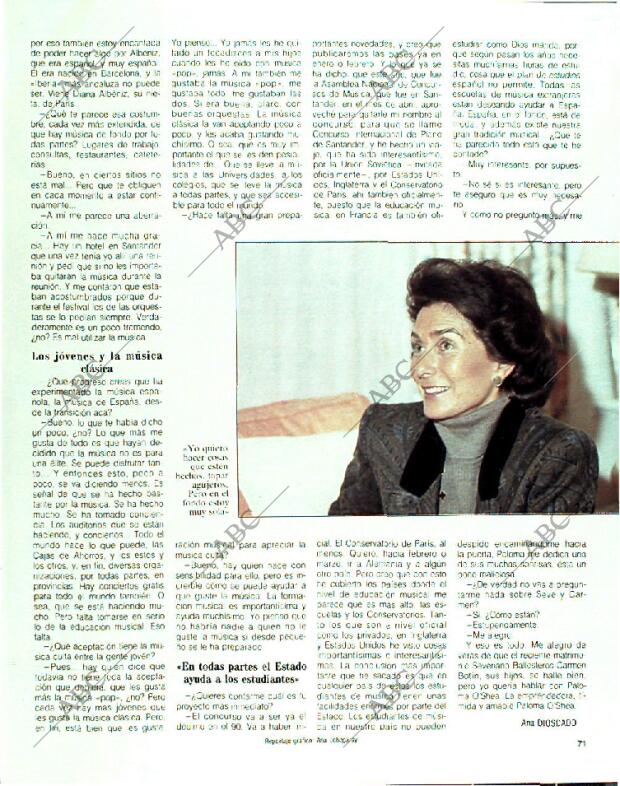 BLANCO Y NEGRO MADRID 08-01-1989 página 71